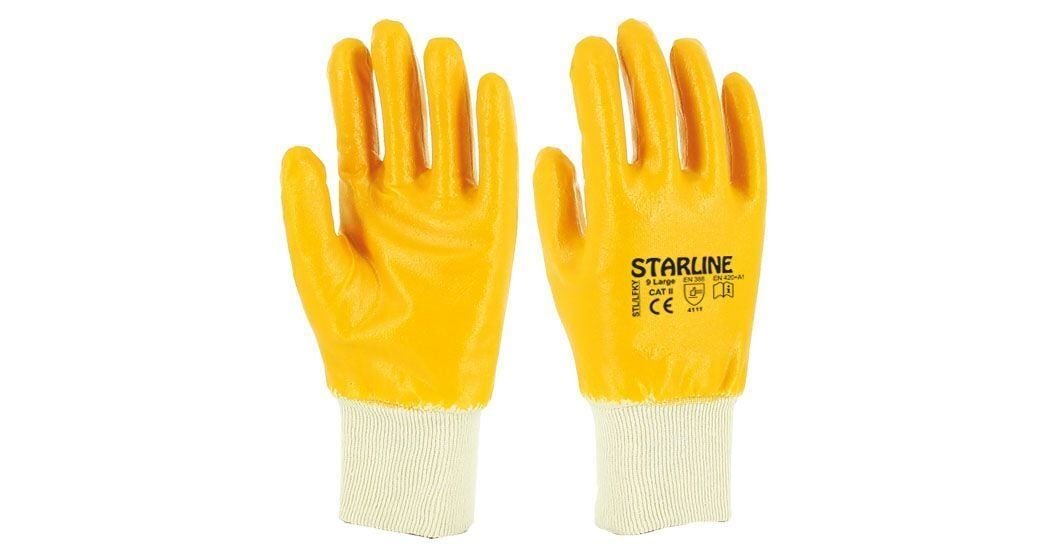 Starline Sarı Nitril Eldiven / STL-LFKY