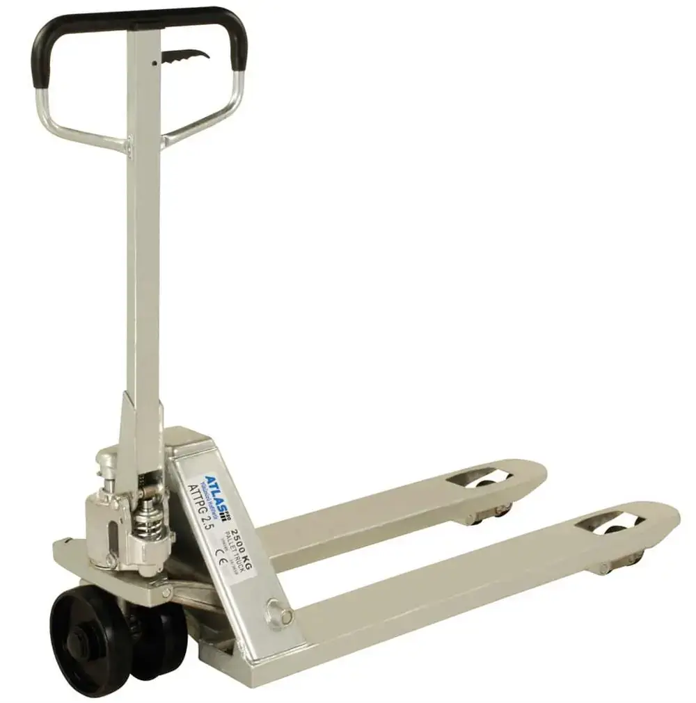 2.5 Ton Kapasiteli Galvaniz Transpalet - ATTPG 2.5 ATLAS PRO