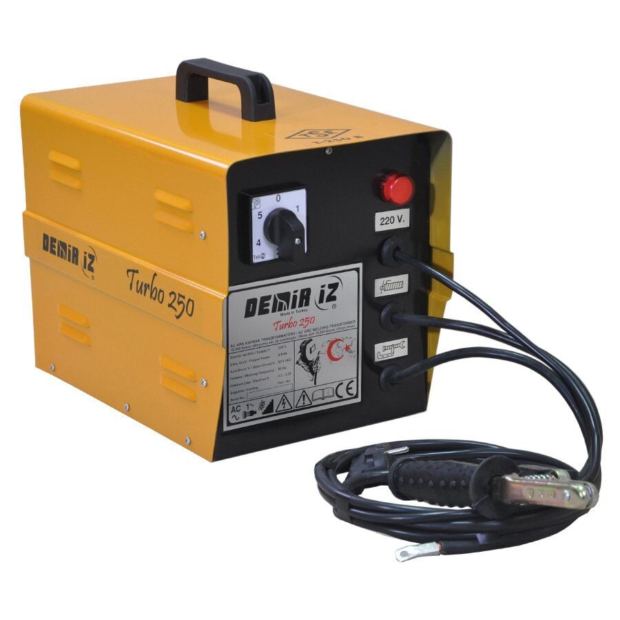 Turbo 250 CA / AC Ark Kaynak Makinası (Alüminyum Sargı)