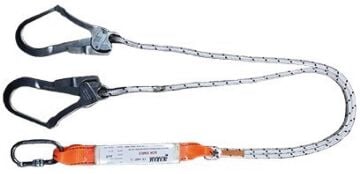 KA341 E Şok Emici Çift Kollu Statik Halatlı ELEKTRİKÇİ KANCALI 58''LİK