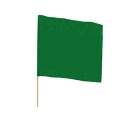 GE 6040 YOL ÇALIŞMA BAYRAĞI – KIRMIZI-YEŞİL