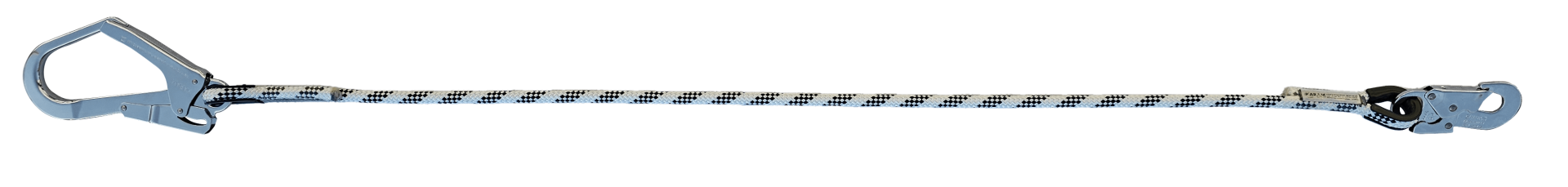 Kİ 289 Tek Kol Statik Lanyard -Karabina + Büyük kancalı