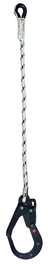 Kİ 290 Tek Kol Statik Lanyard -Karabina + Büyük kancalı
