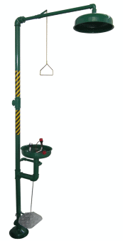 Yere Monte Kombine Galvanizli Boyalı Duş GİM-222