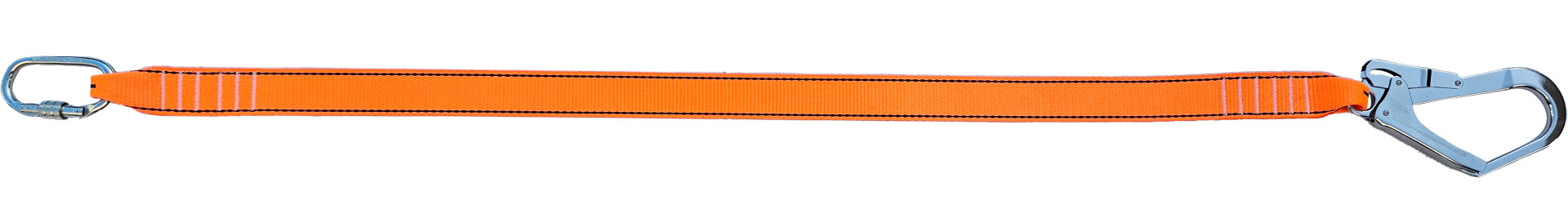 Kİ228 Tek Kol Lanyard Kolon Halatlı-Karabinalı + Büyük Kancalı