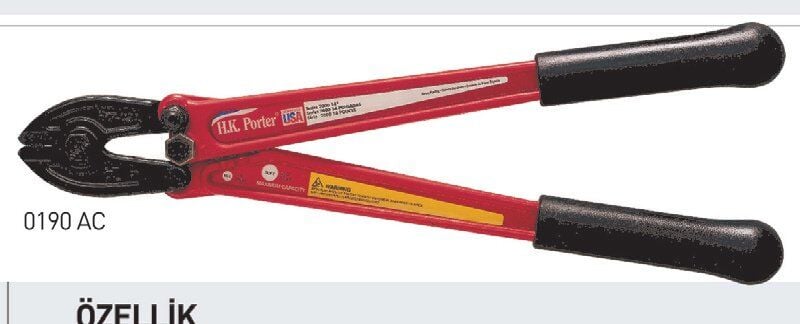 COOPER 1490 AC DEMIR KESME MAK