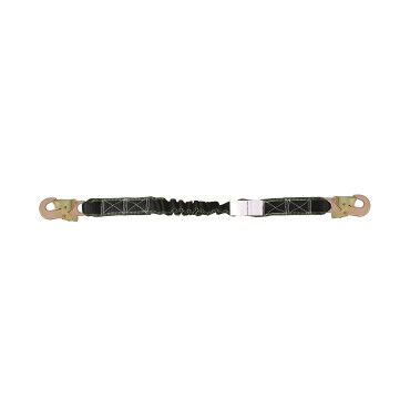 Kİ 395 Tek Kol Lanyard Elastik Halatlı -Çift Küçük Kancalı
