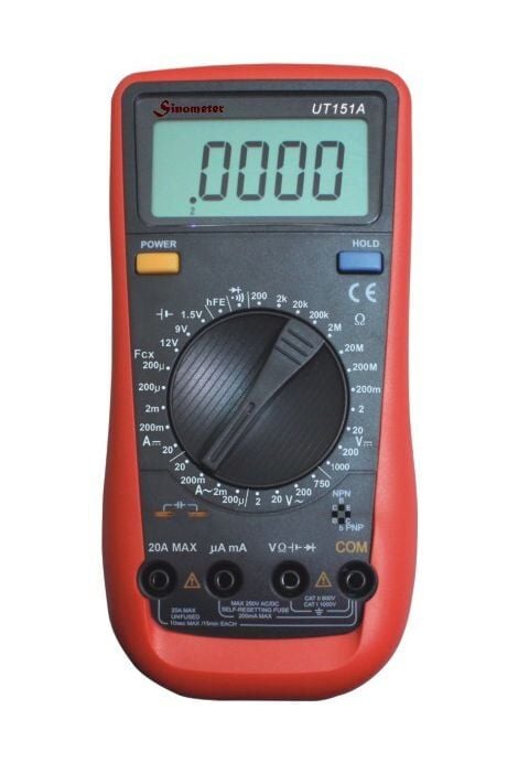 BATARYA TESTLI MULTIMETRE UT151A