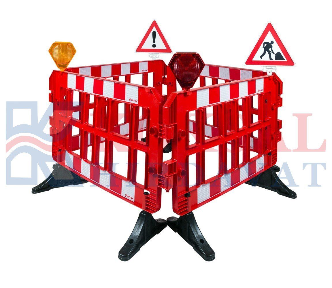 MAXSAFETY MS1-2440 PLASTİK TRAFİK BARİYERİ