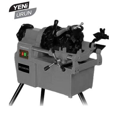 ELEKTRİKLİ TEZGAH TİPİ DİŞ AÇMA PAFTA MAKİNESİ - MANUEL FSBPT50M2 FUSİON