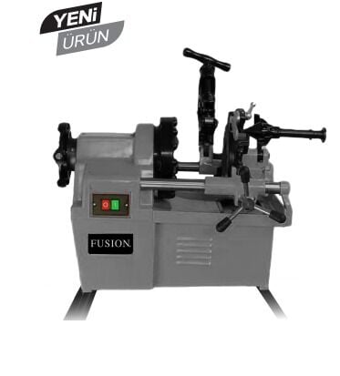 ELEKTRİKLİ TEZGAH TİPİ DİŞ AÇMA PAFTA MAKİNESİ - OTOMATİK FSBPT100A4 FUSİON