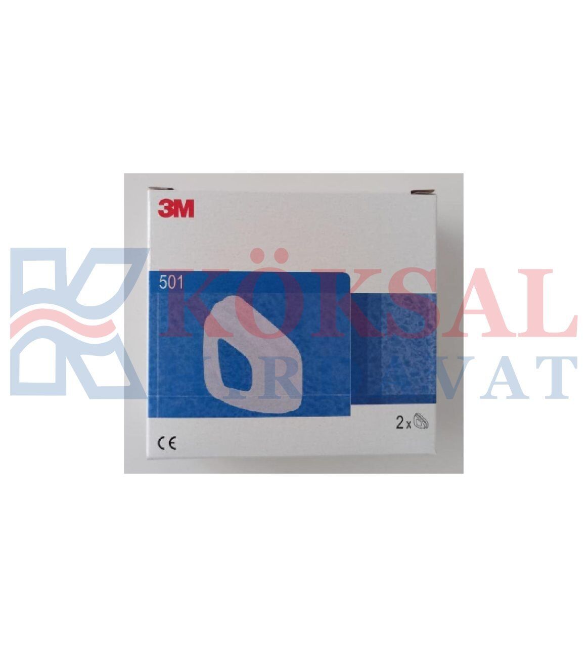 3M K501 Filtre Tutucu Kapak-10 ADET