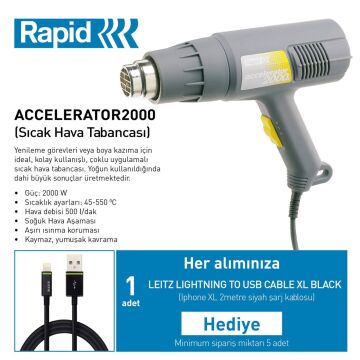 RAPID SICAK HAVA TAB. ACCELERATOR2000