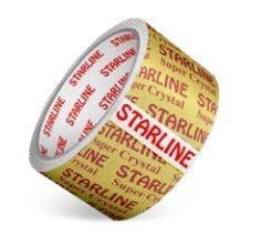 STARLİNE Koli Bandı Süper Clear Akrilik