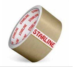 STARLİNE Koli Bandı Doğal Kauçuk Solvent /40 mic.