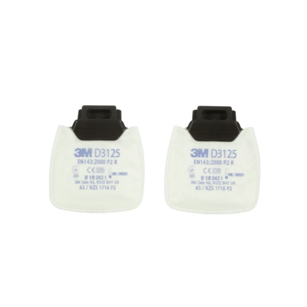 3M Secure Click D3125 P2 R Partikül Filtresi (1 Çift)