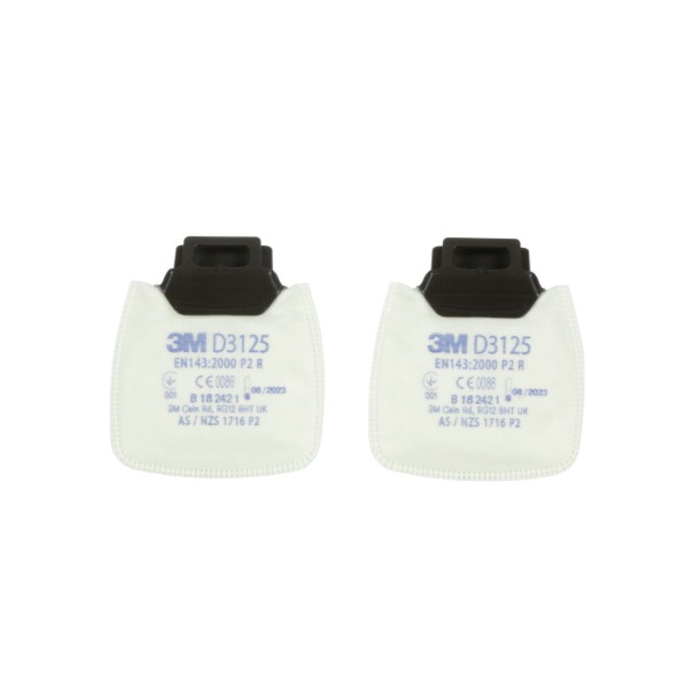 3M Secure Click D3125 P2 R Partikül Filtresi (1 Çift)