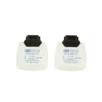 3M Secure Click D3125 P2 R Partikül Filtresi (1 Çift)