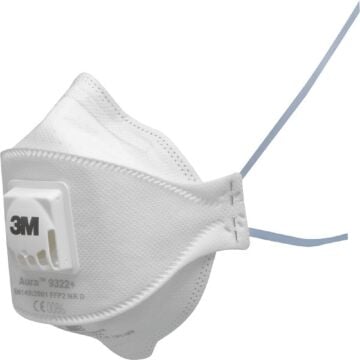 3m Aura 9322+ FFP2 Ventilli Toz Maskesi