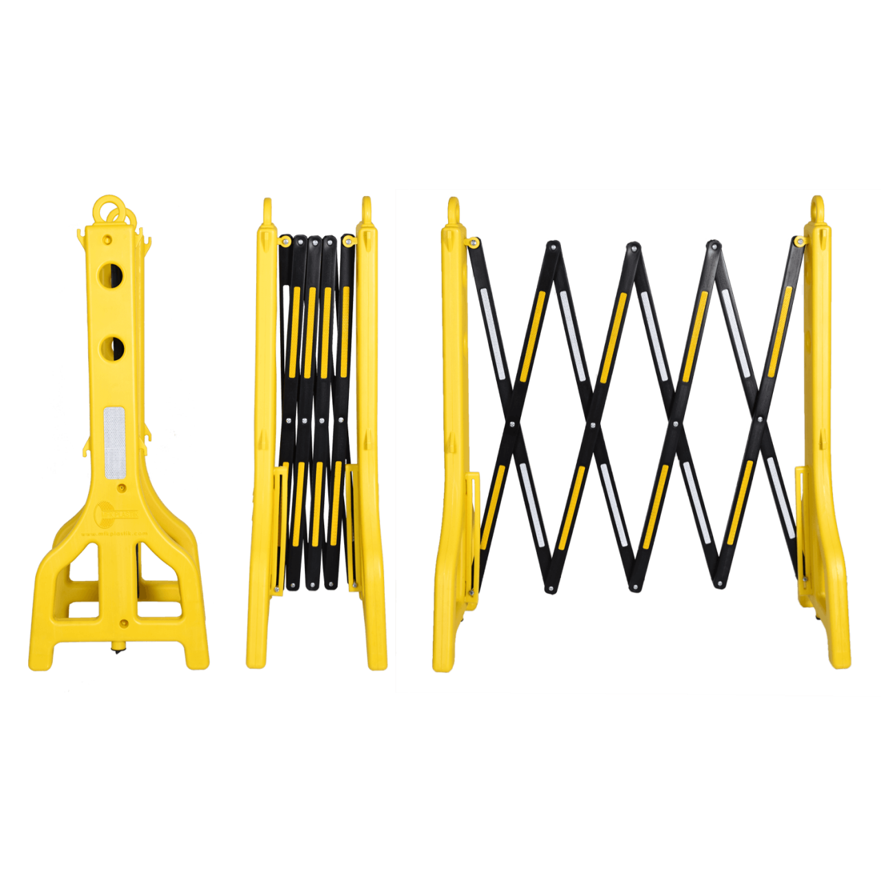 MFK 7002 Akordiyon Bariyer Sarı 2500 x 940mm