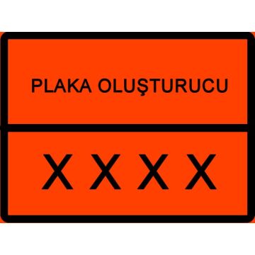 ADR TURUNCU PLAKA
