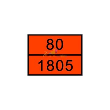 TURUNCU PLAKA 80/1805