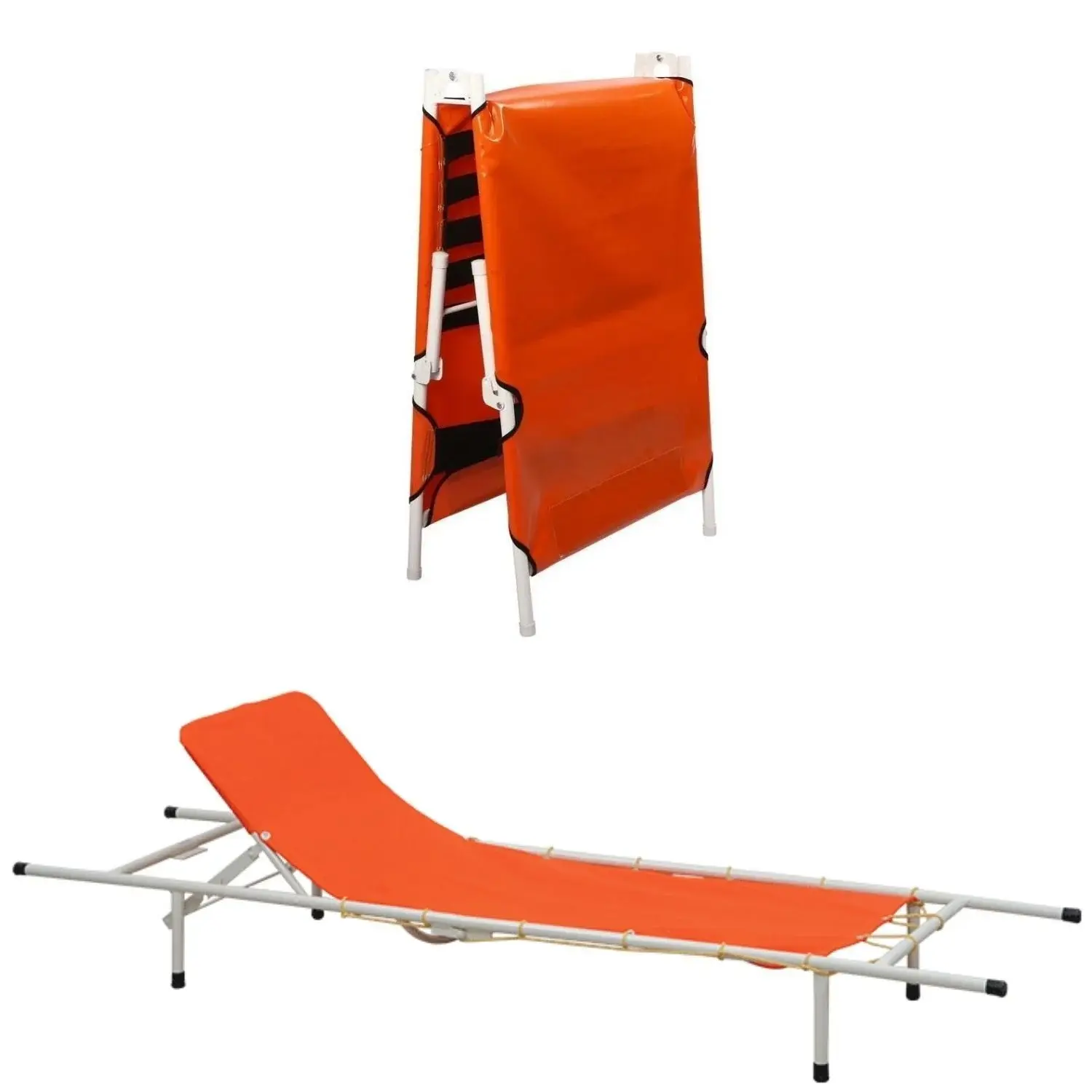 Portatif Sedye | KATLANIR | Hasta Taşıma Sedyesi