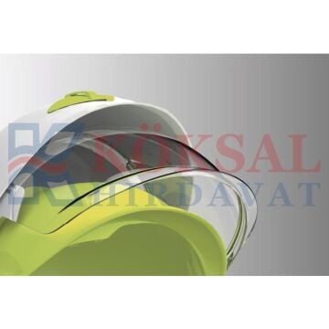 DELTAPLUS ONYX ÇİFT KABUKLU ÇIKARILABİLİR VİZÖRLÜ GÜVENLİK KASKI