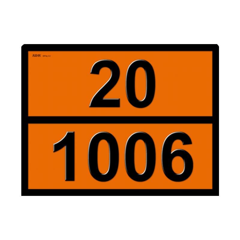 UN 20/1006 ARGON,SIKIŞTIRILMIŞ