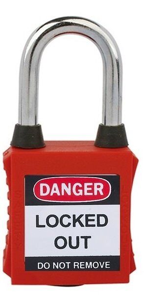 Toz Korumalı 38mm Çelik Çene Emniyet Asma Kilit