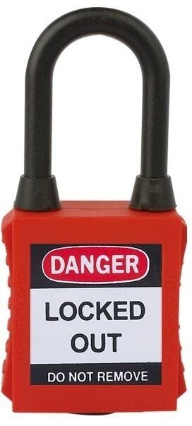 38mm Toz Korumalı Plastik Çene Emniyet Asma Kilit