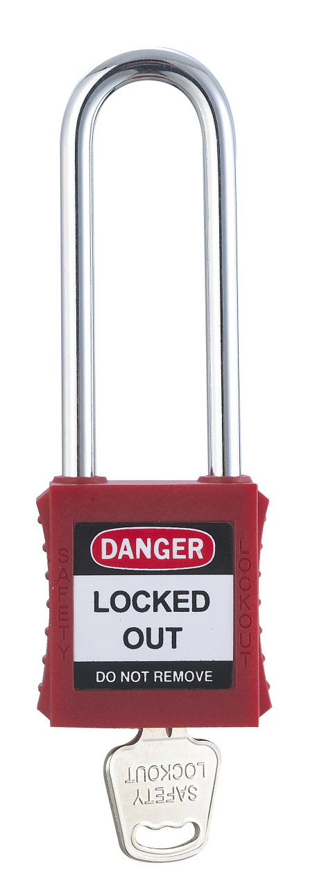 76mm Uzun Çelik Çene Emniyet Asma Kilit