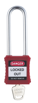 76mm Uzun Çelik Çene Emniyet Asma Kilit