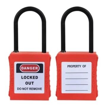 38mm Plastik Çene Emniyet Asma Kilit