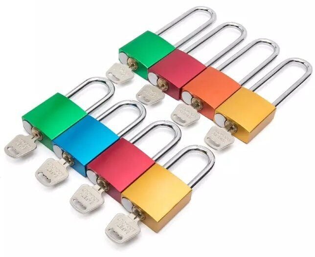 (38*46*33mm) Alüminyum Alaşımlı Kare Tip Asma Kilitler