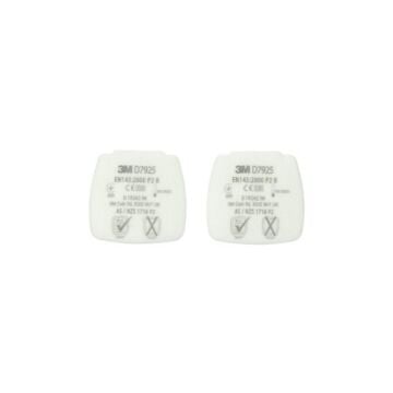 3M Secure Click D7925 P2 R Toz Filtresi (1 Çift)