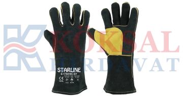 STARLİNE E-170418C-SY YARMA DERİ ELDİVEN