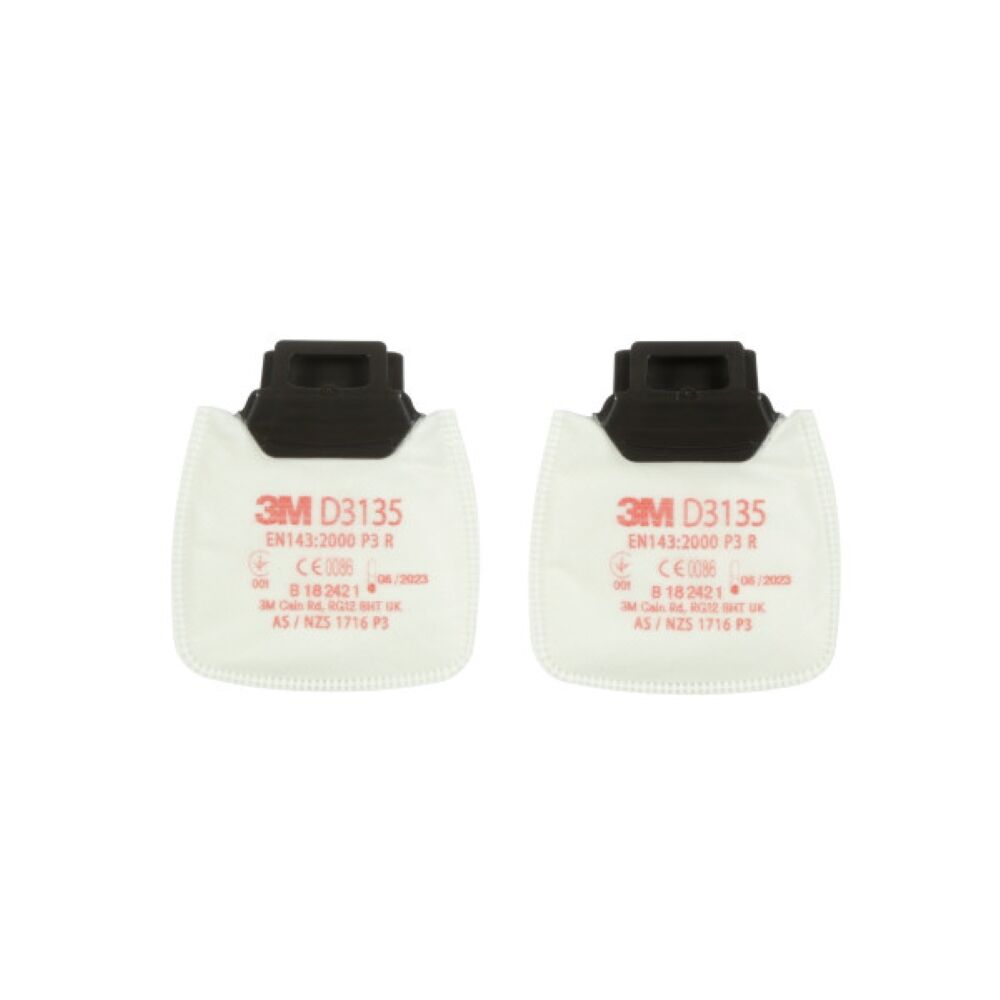 3M Secure Click D3135 P3 R Partikül Filtresi (1 Çift)