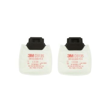 3M Secure Click D3135 P3 R Partikül Filtresi (1 Çift)