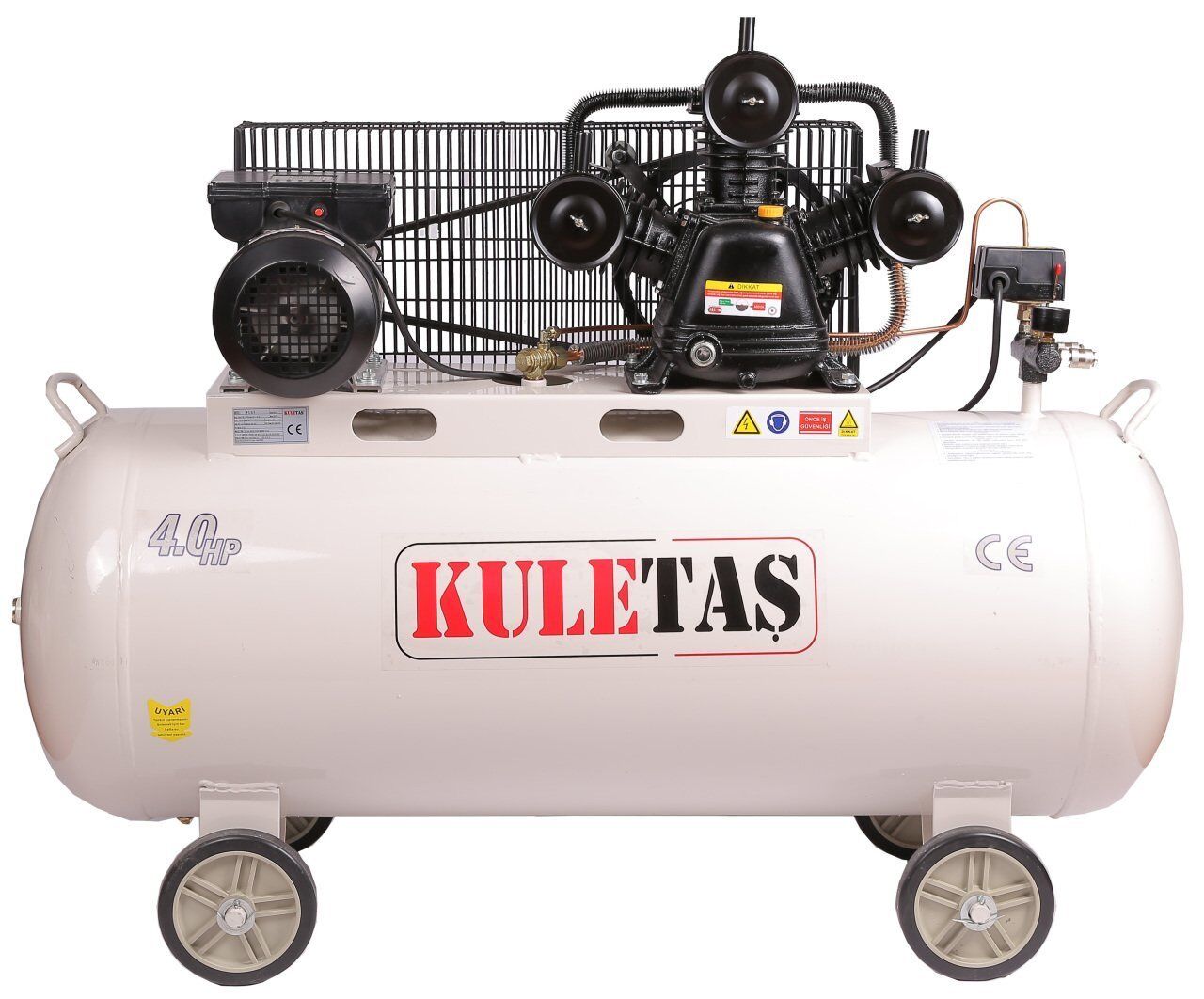 Kuletaş 200 Litre Kompresör 380 Volt