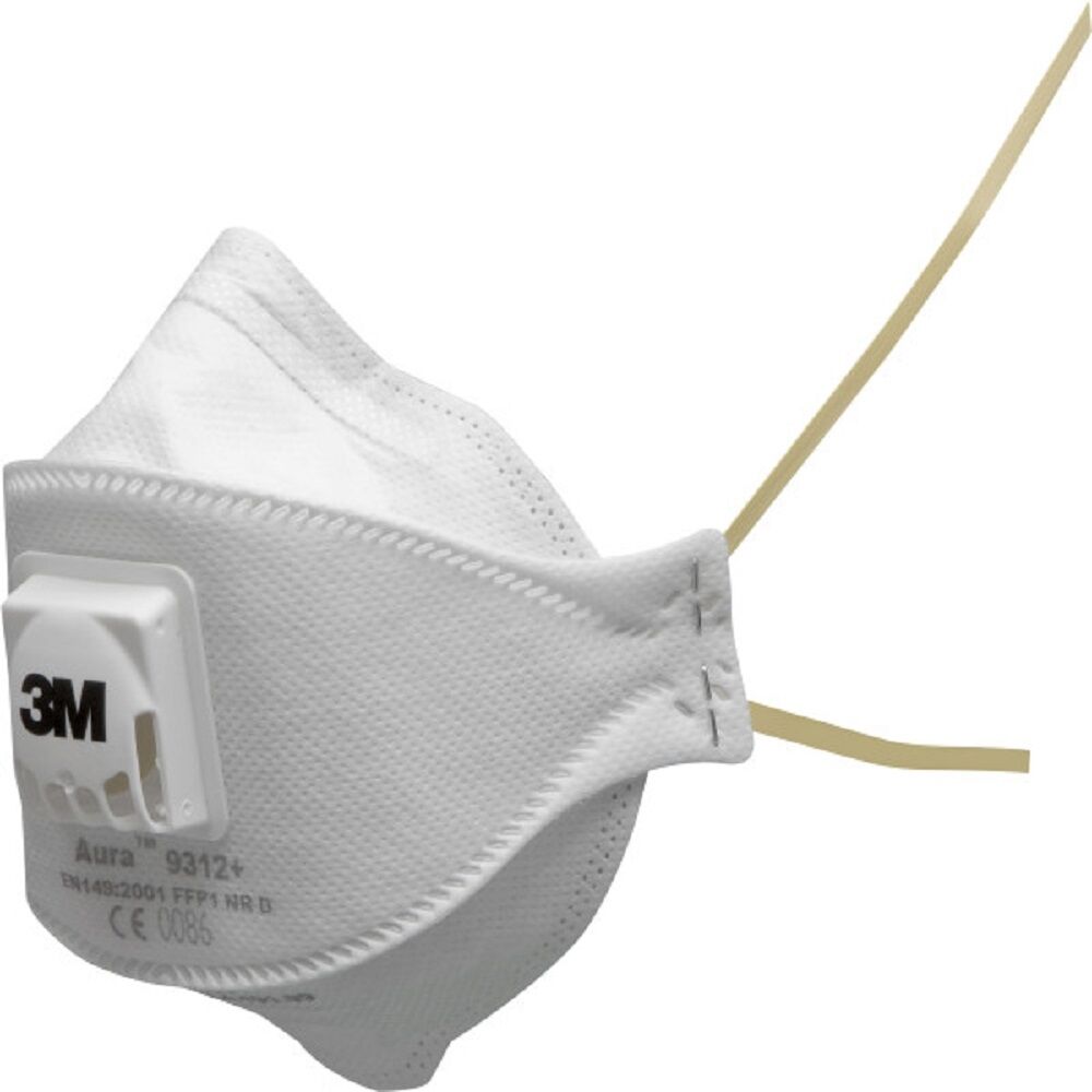 3M Aura 9312+ FFP1 Ventilli Toz Maskesi