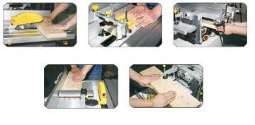 Hais 6 Fonksiyonlu Ahşap İşleme Makinası