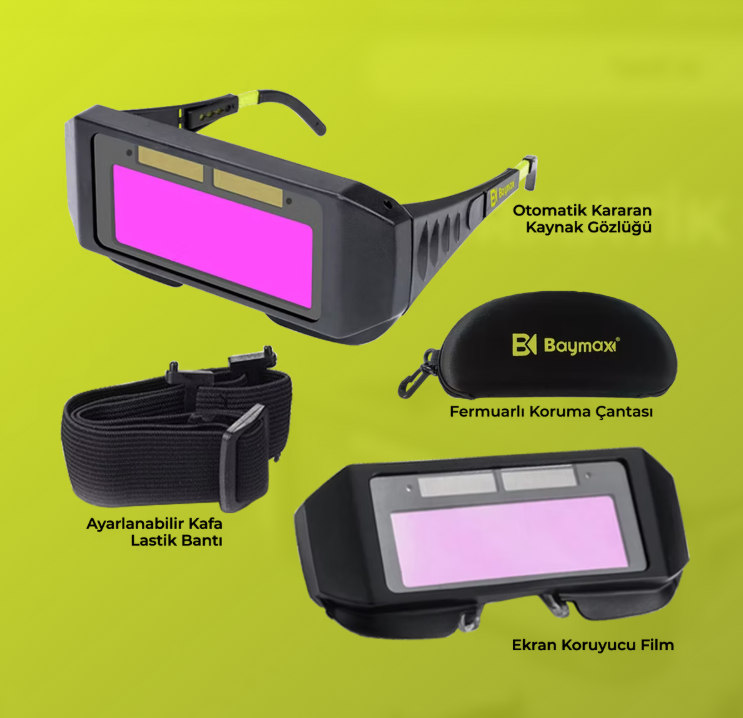 MAX-WELD BX-3200 COLORMATİK GÖZLÜK