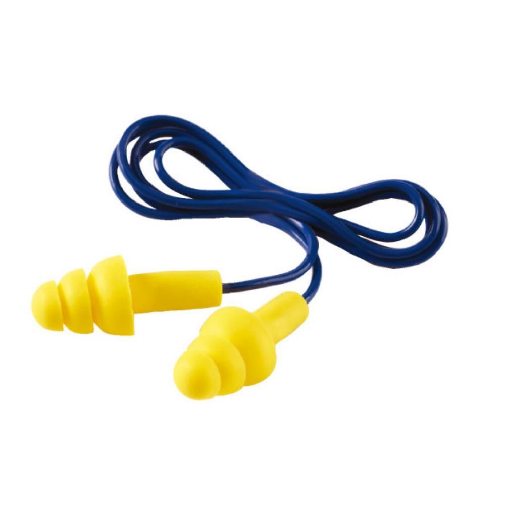 3M E-A-R Ultrafit Pel UF-01-000 Kordonlu Çam Tipi Kulak Tıkacı SNR : 29 Db