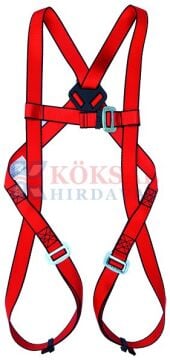 KP27 PARAŞÜT TİPİ KEMER BEL DESTEKSİZ KOLON HALATLI