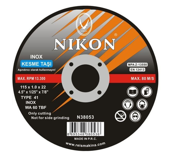 NIKON FLEX IN.115*1.0*22mm38053