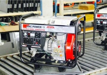 Amcpower 6,5 KVA Dizel Jeneratör 220 Volt