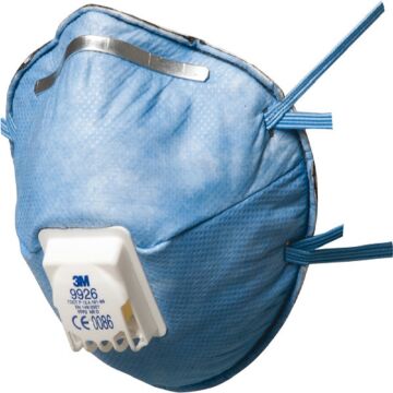 3M 9926 FFP2 Ventilli Düş. Kons. Asit Gaz Ve Toz