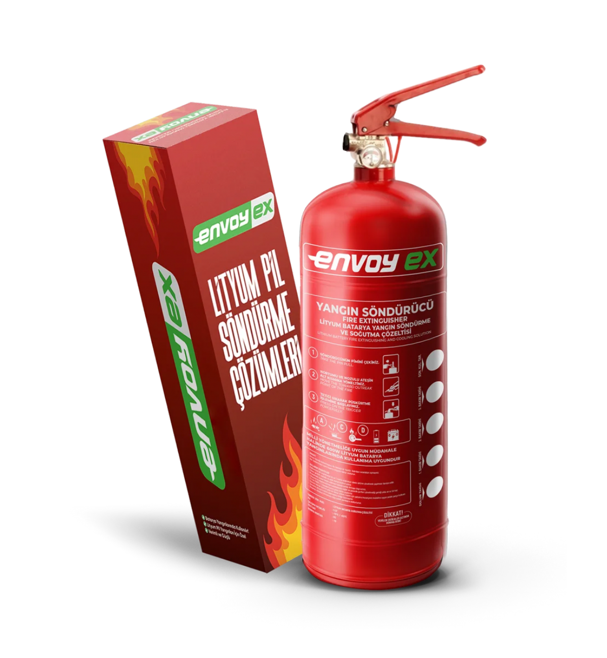 LİTYUM PİL SÖNDÜRME EnvoyEx 1L