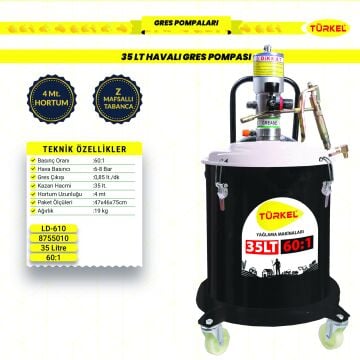 GRES POMPASI HAVALI 35LT 60:1 TÜRKEL